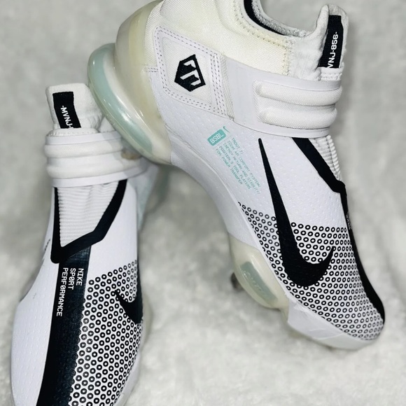 Men Nike Force Zoom Mike Trout 7 Baseball Cleats White Black CI3134-102 Sz 7 main image 5